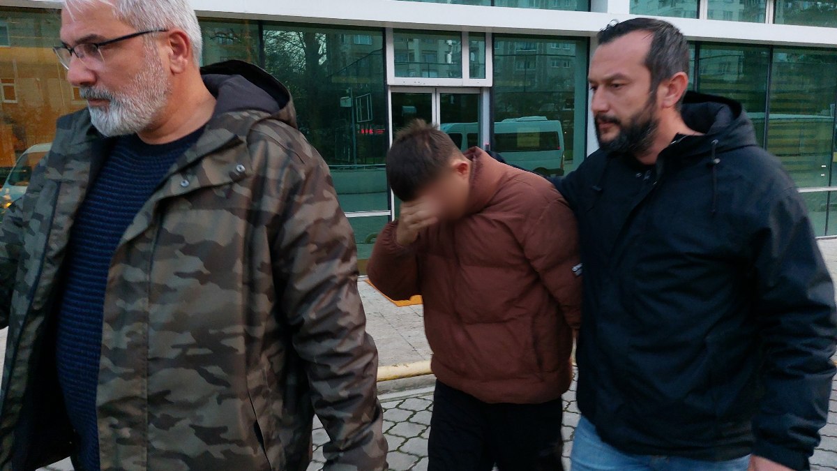 Samsun'da babasını silahla vuran çocuk tutuklandı