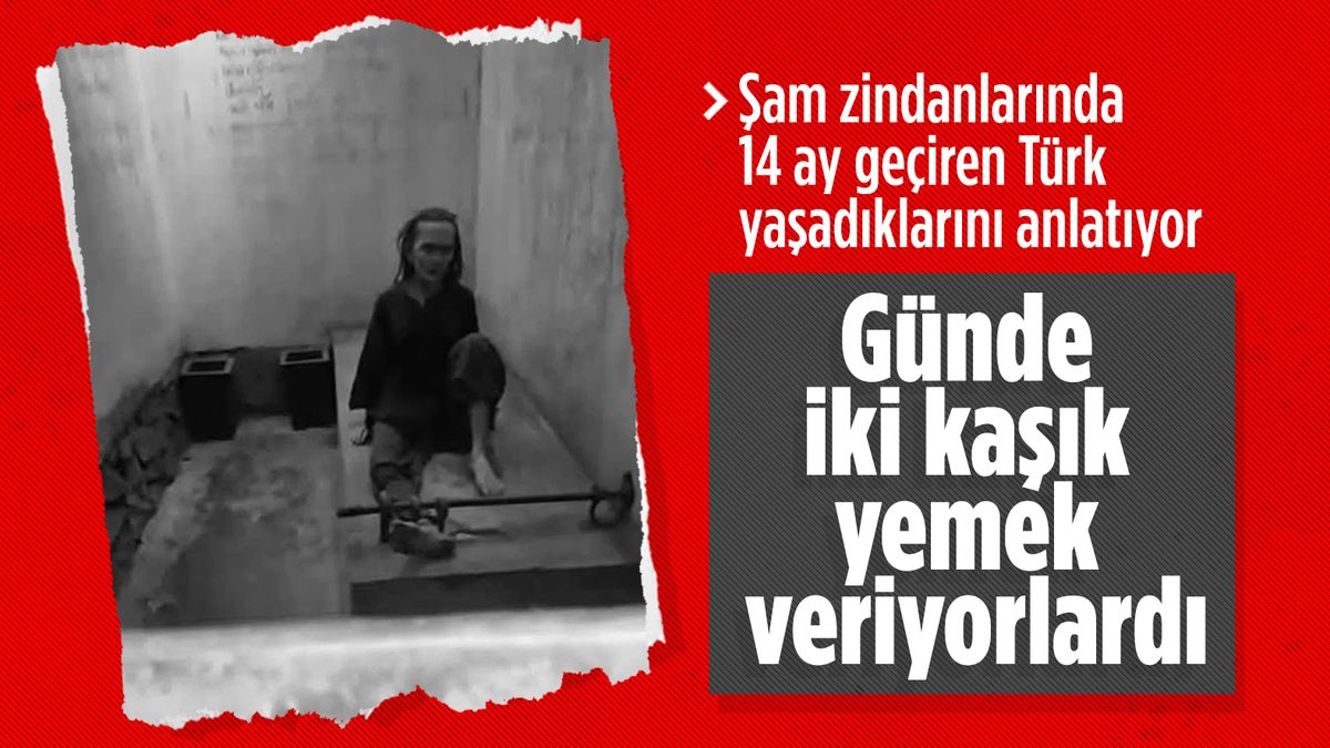 Suriye’de 14 ay tutuklu kaldıktan sonra Manisa’ya döndü