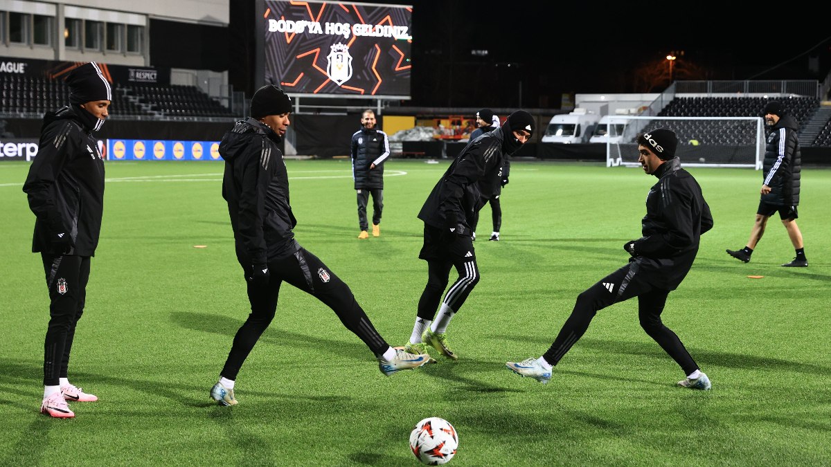 Beşiktaş, Bodo/Glimt maçının hazırlıklarını tamamladı