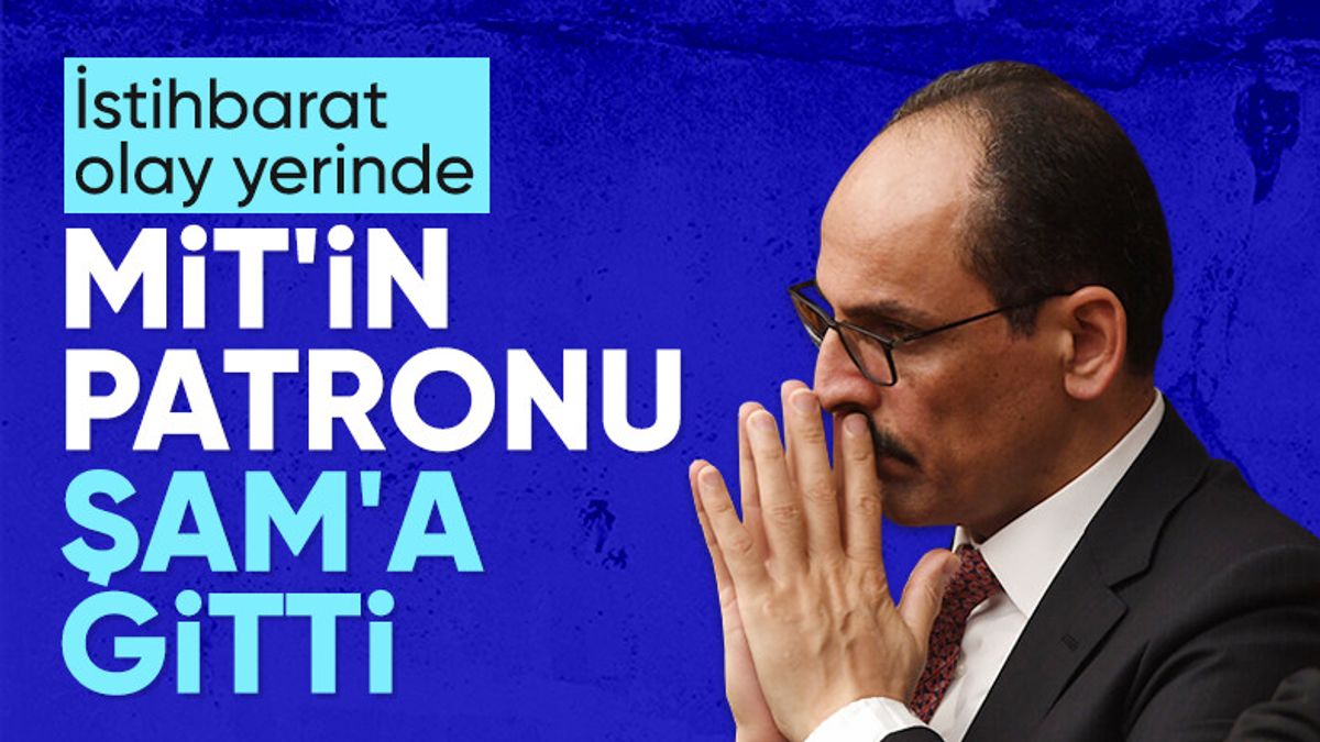 SON DAKİKA! MİT Başkanı İbrahim Kalın Şam’ı ziyaret ediyor SON DAKİKA! MİT Başkanı İbrahim Kalın Şam’ı ziyaret ediyor