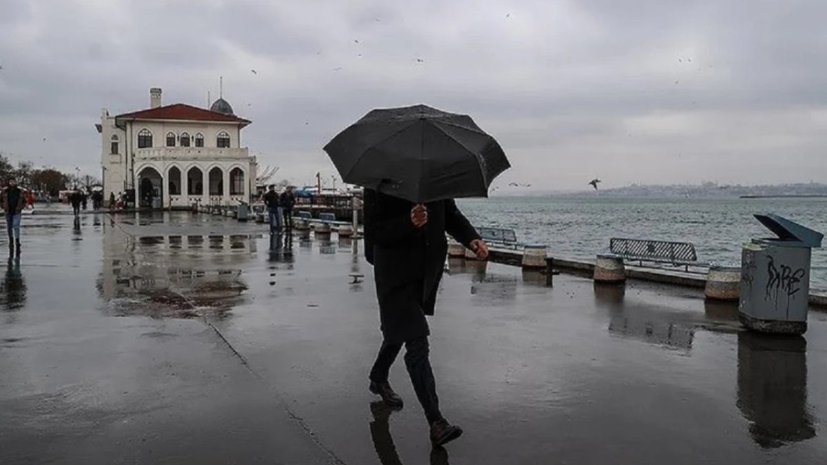 Meteoroloji'den İstanbul dahil birçok ile sarı kodlu sağanak uyarısı