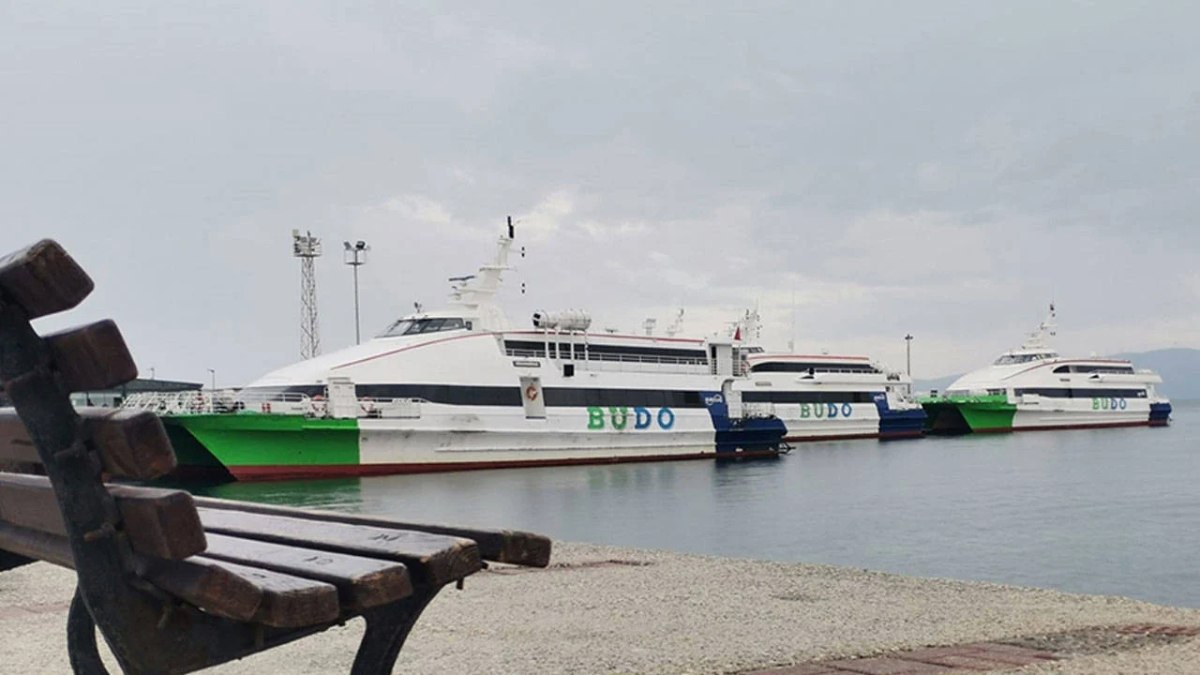 Bursa'da olumsuz hava şartları sonrası BUDO seferleri iptal edildi