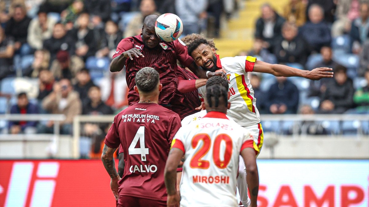 Hatayspor - Göztepe maçında kazanan çıkmadı