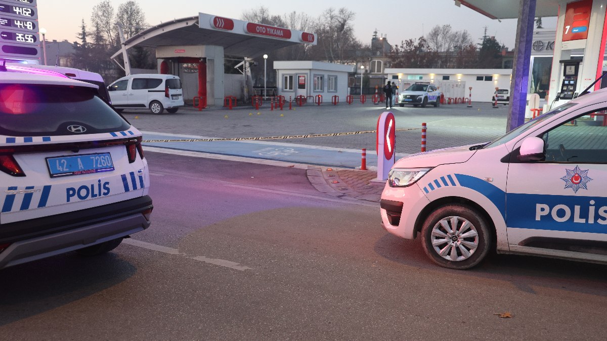 Konya'da polise ateş açan soyguncu bacağından vuruldu