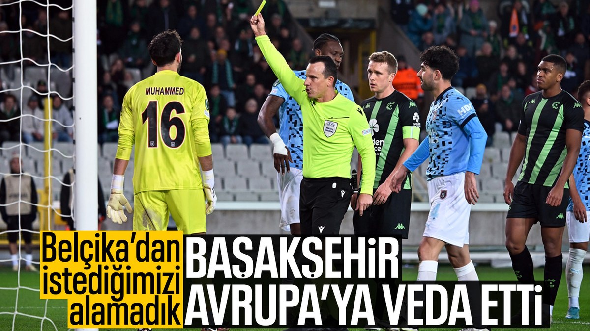 Başakşehir, Cercle Brugge ile berabere kalarak Avrupa kupalarına veda etti