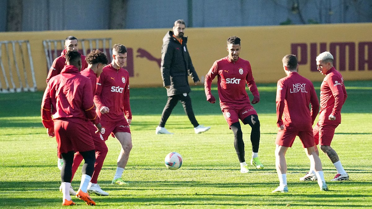 Galatasaray'da Kayserispor maçının hazırlıkları sürdü