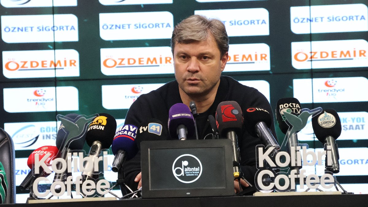 Kocaelispor'da Ertuğrul Sağlam dönemi sona erdi