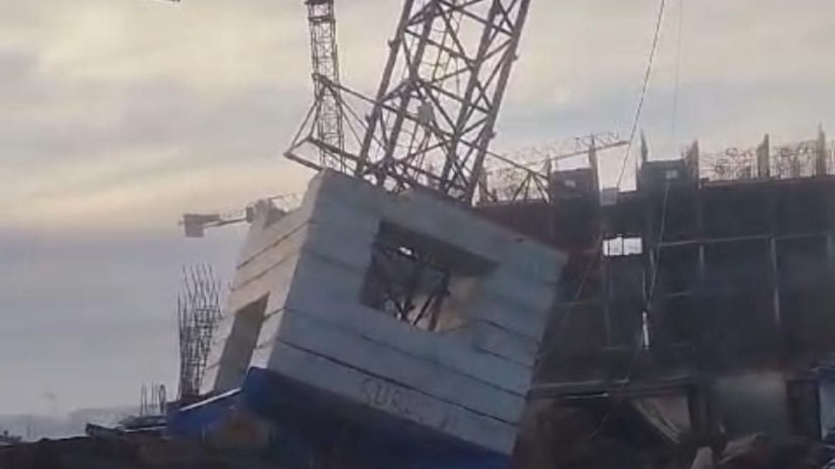 Diyarbakır’da vinç kazası