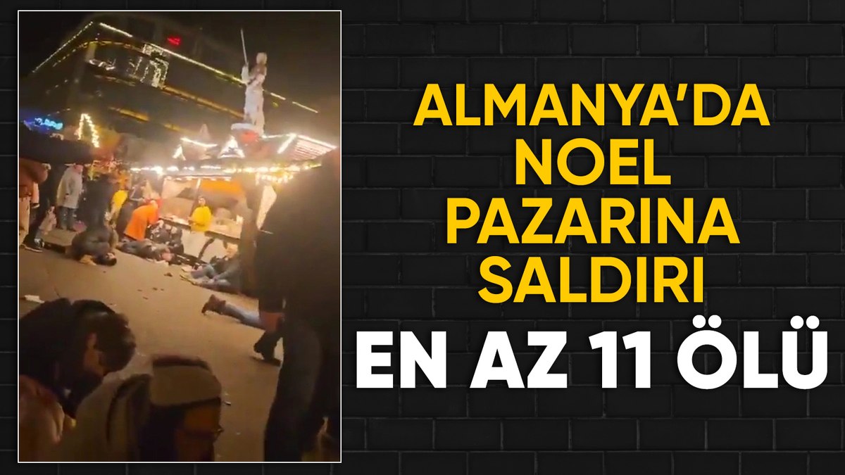 Almanya'da kalabalığın arasına otomobil daldı: 11 ölü