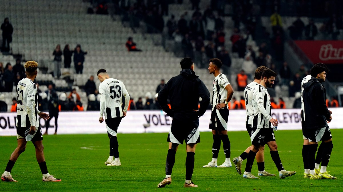 Beşiktaş'tan kötü istatistik! Son 8 maçta sadece 1 galibiyet