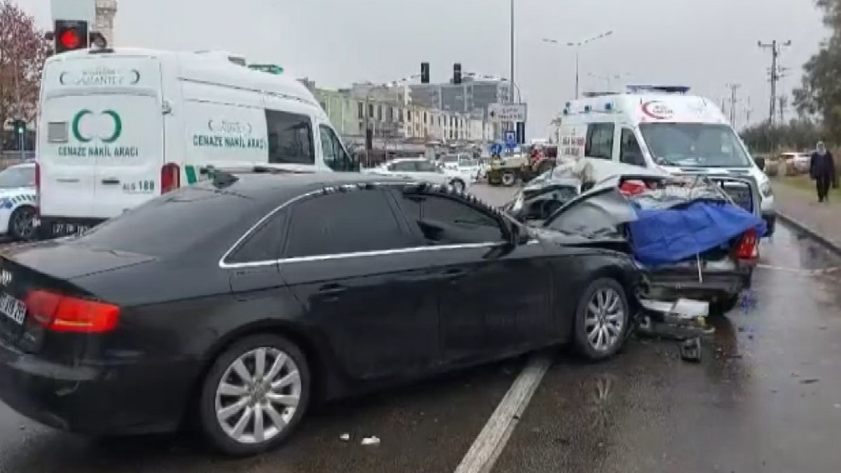 Gaziantep'te zincirleme kaza: 1 ölü