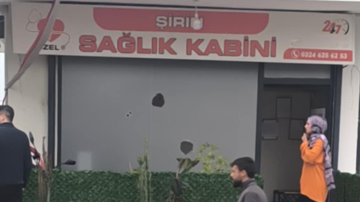 Mersin'de sağlık kabinine silahlı saldırının gerekçesi pes dedirtti