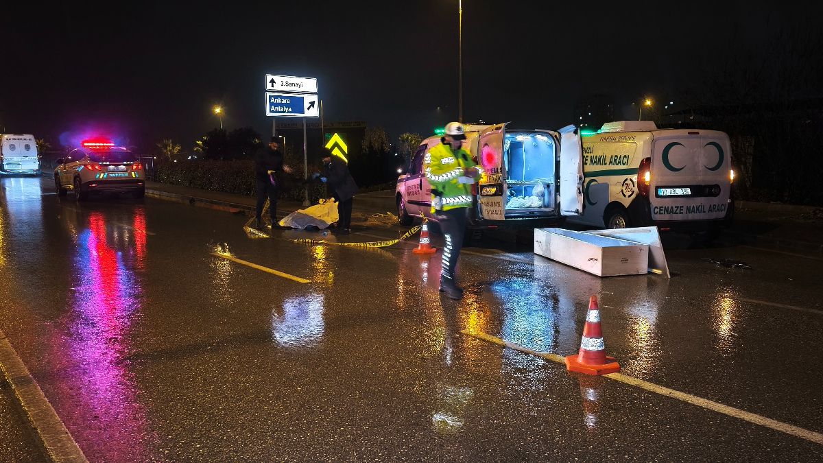 Denizli’de alkollü sürücü bir kişiyi hayattan kopardı