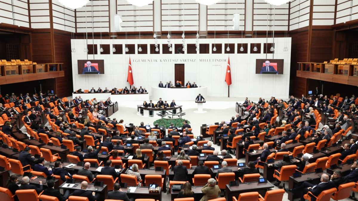 TBMM'de 2025'in ilk gündemi 