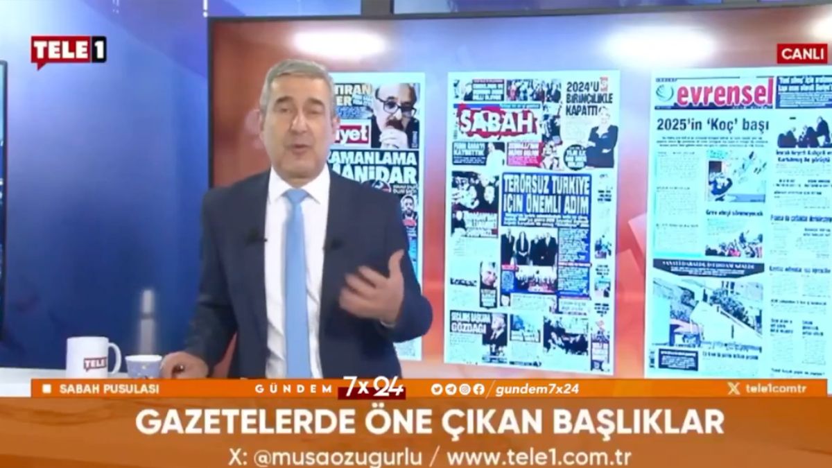 TELE 1 sunucusundan 'Ferdi Tayfur' yorumu: Ağlak bir arabesk yapan birinden bahsediyoruz
