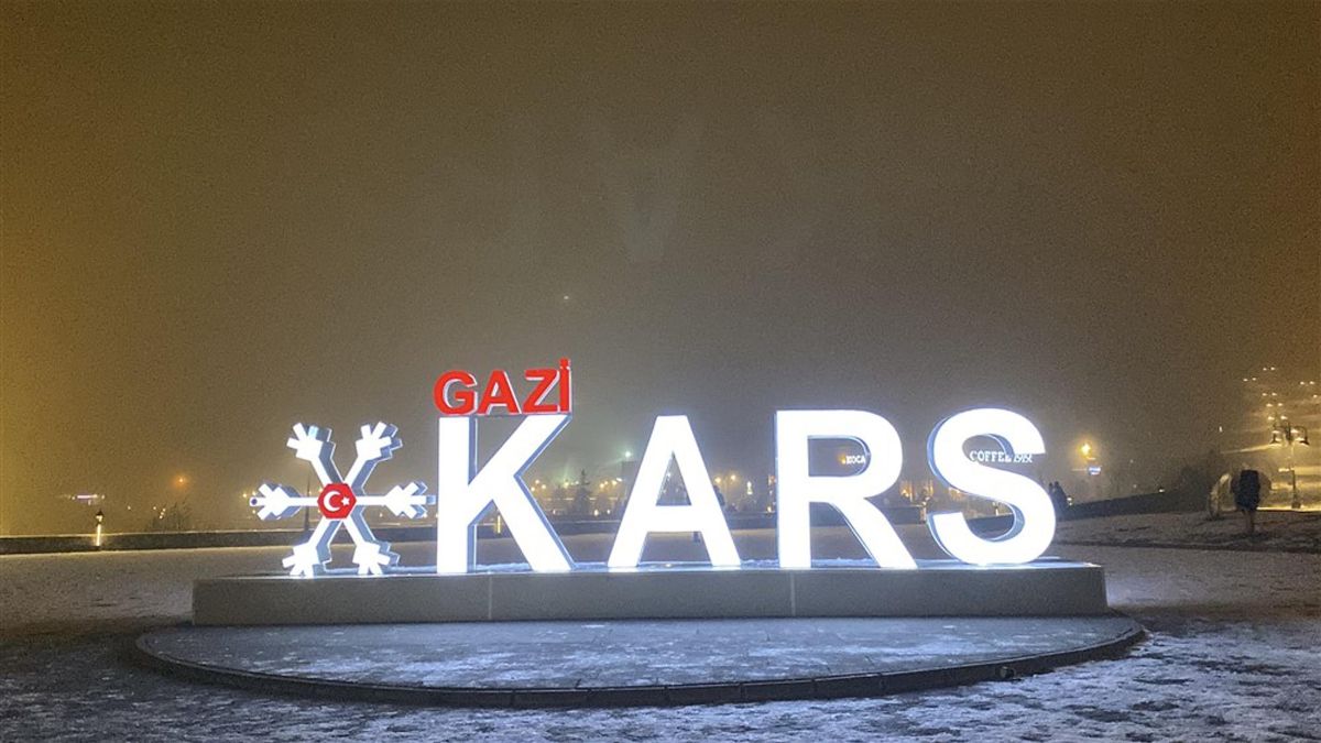 Kars’ta sis etkili oluyor