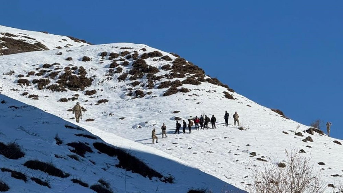 Erzurum'da jandarmadan düzensiz göçmen operasyonu