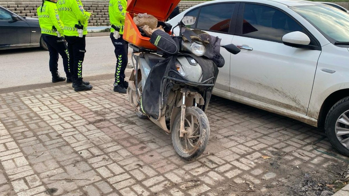 Bursa'da otomobil ile motosiklet çarpıştı:1 yaralı