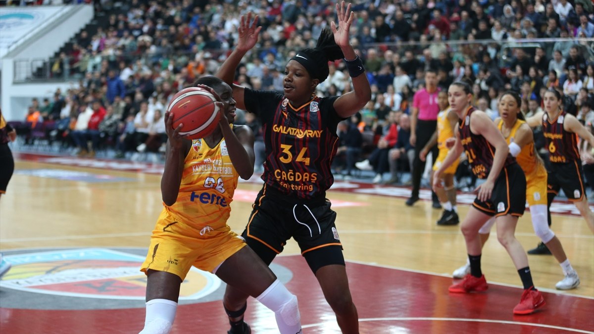 Galatasaray, Melikgazi Kayseri Basketbol karşısında galip geldi