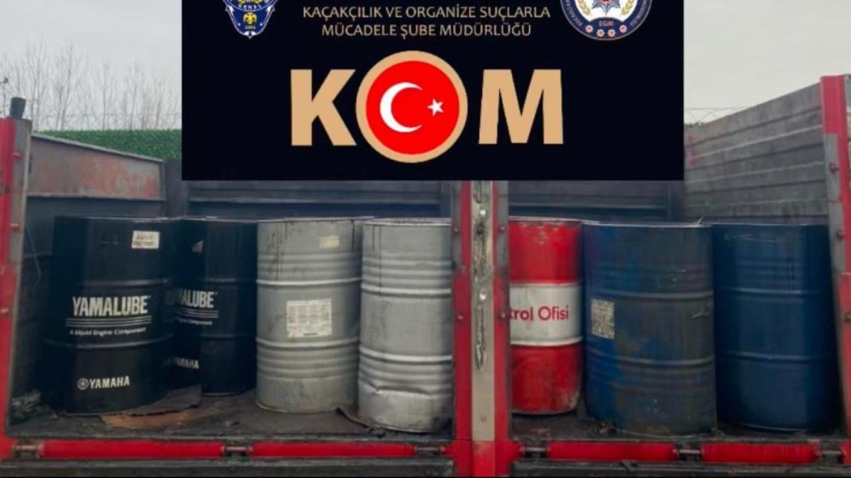 TEM'de bir araçta 2,5 ton kaçak akaryakıt ele geçirildi