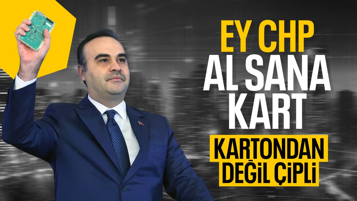 Sanayi ve Teknoloji Bakanı Mehmet Fatih Kacır'dan Özgür Özel'e kırmızı kart cevabı