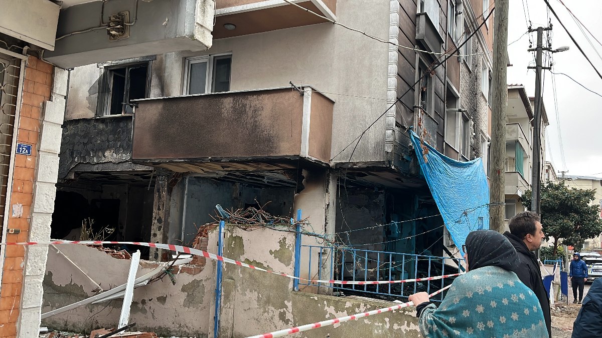 Kocaeli'de doğalgaz patlamasında yaralandı