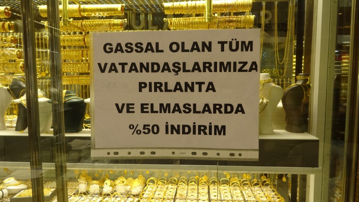 Kuyumcudan Şaşırtan Kampanya: Gassallara Pırlanta ve Elmaslarda %50 İndirim!