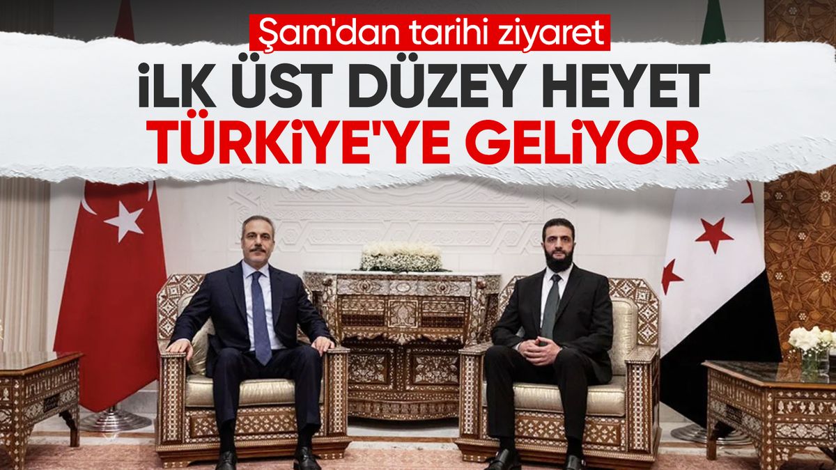 Dışişleri Bakanlığı duyurdu: Suriye’deki yeni yönetimden Türkiye’ye ilk ziyaret