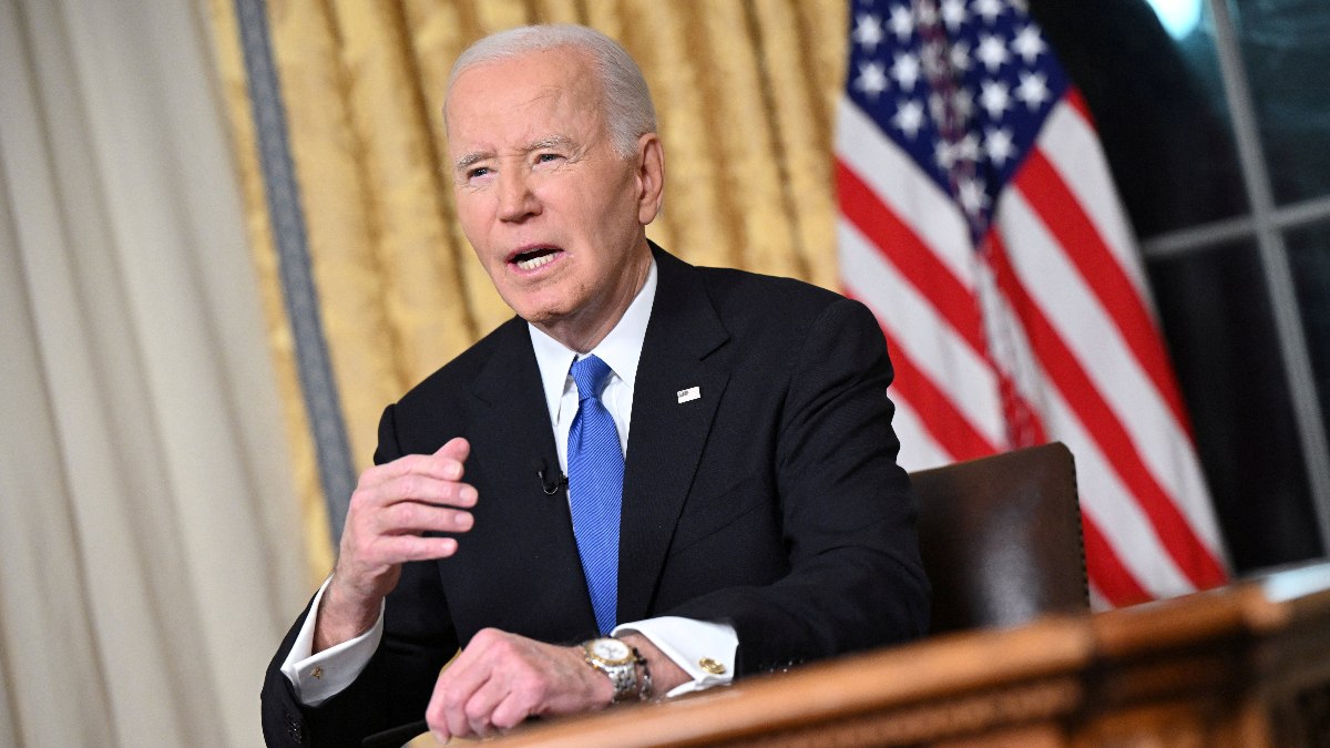 ABD Başkanı Joe Biden'dan ulusa veda konuşması