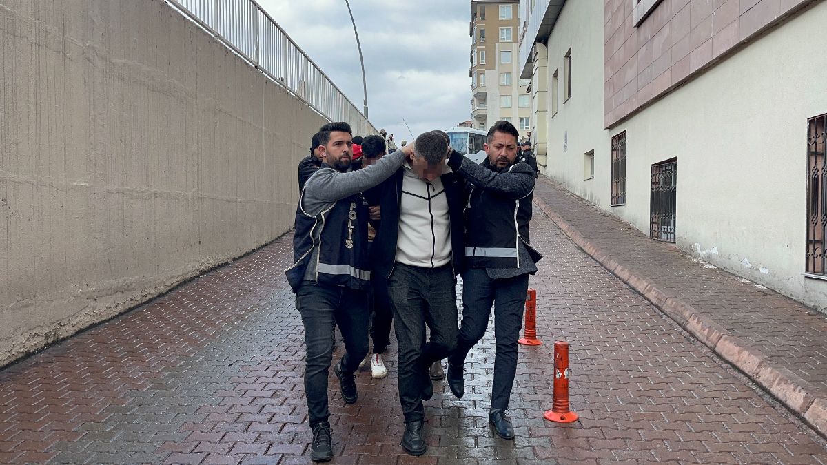 Kayseri’de suç örgütüne yönelik çalışmalarda gözaltına alınmışlardı: 17 kişi adliyeye sevk edildi