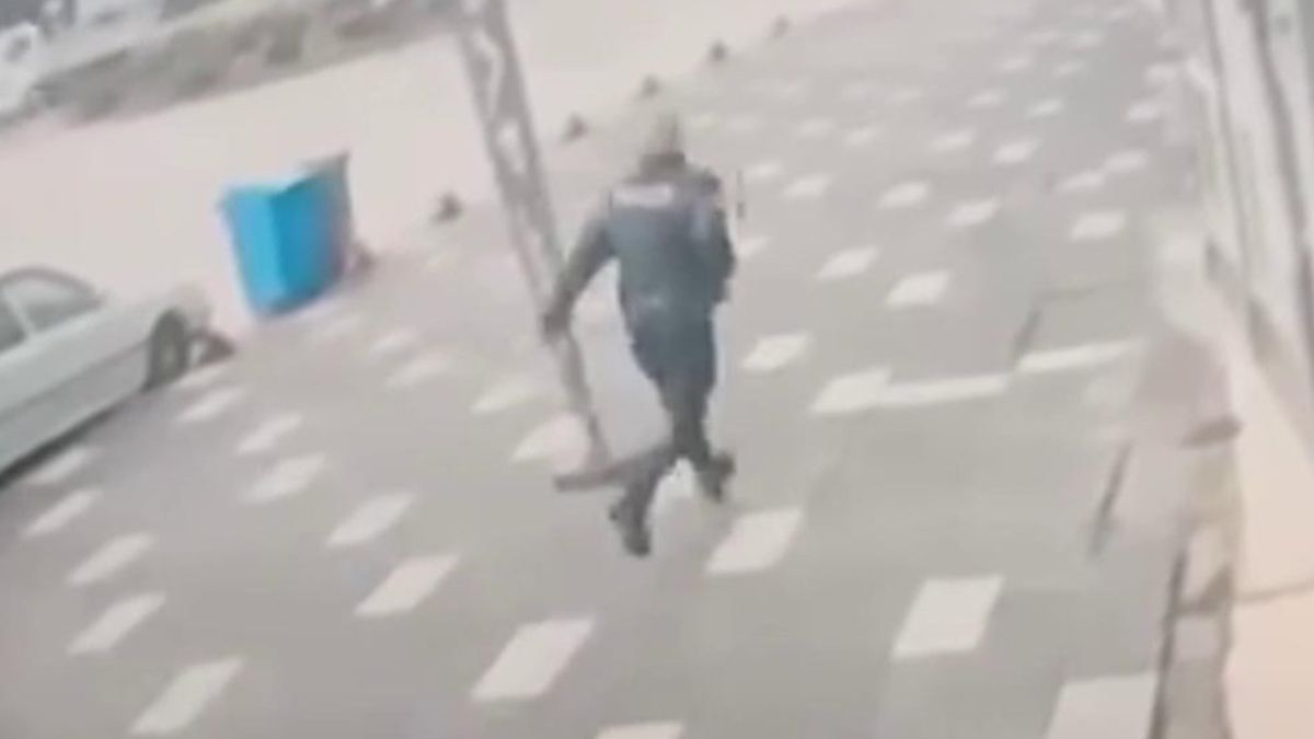 Bolu'da asker kaçağı, polisleri görünce kaçtı