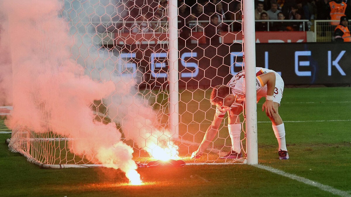 Galatasaray'ın dev serisi Mersin'de bitti