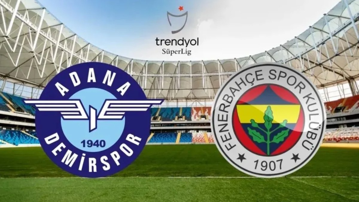 Adana Demirspor - Fenerbahçe maçı ne zaman, saat kaçta ve hangi kanalda?