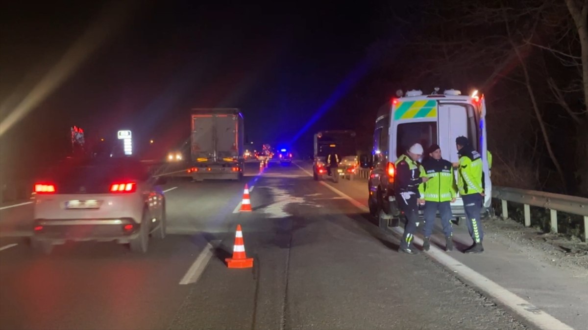 Sakarya'da feci ölüm: Otoyolda parçalanmış cesedi bulundu