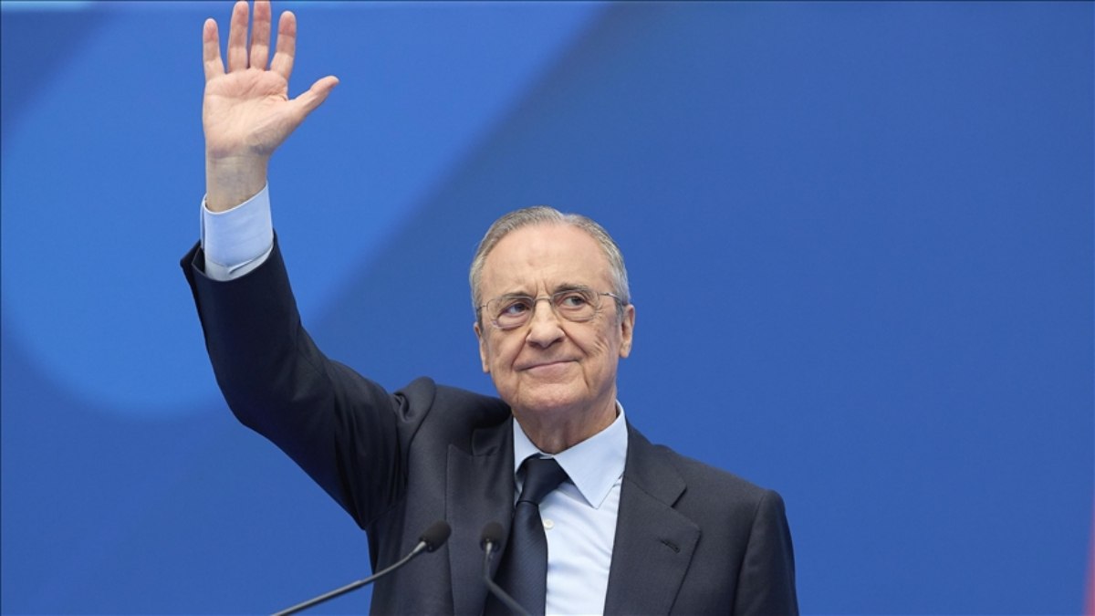 Real Madrid'de Florentino Perez tekrar başkan seçildi