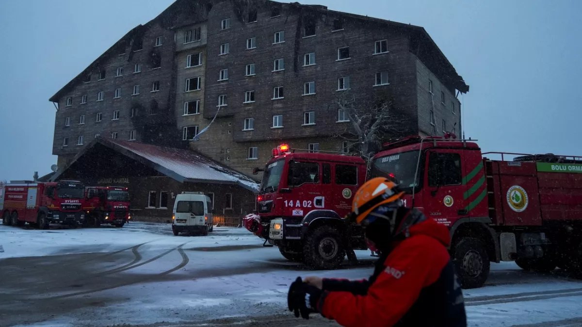 Bolu'da facianın yaşandığı otele en yakın itfaiye 49 dakika uzaklıkta