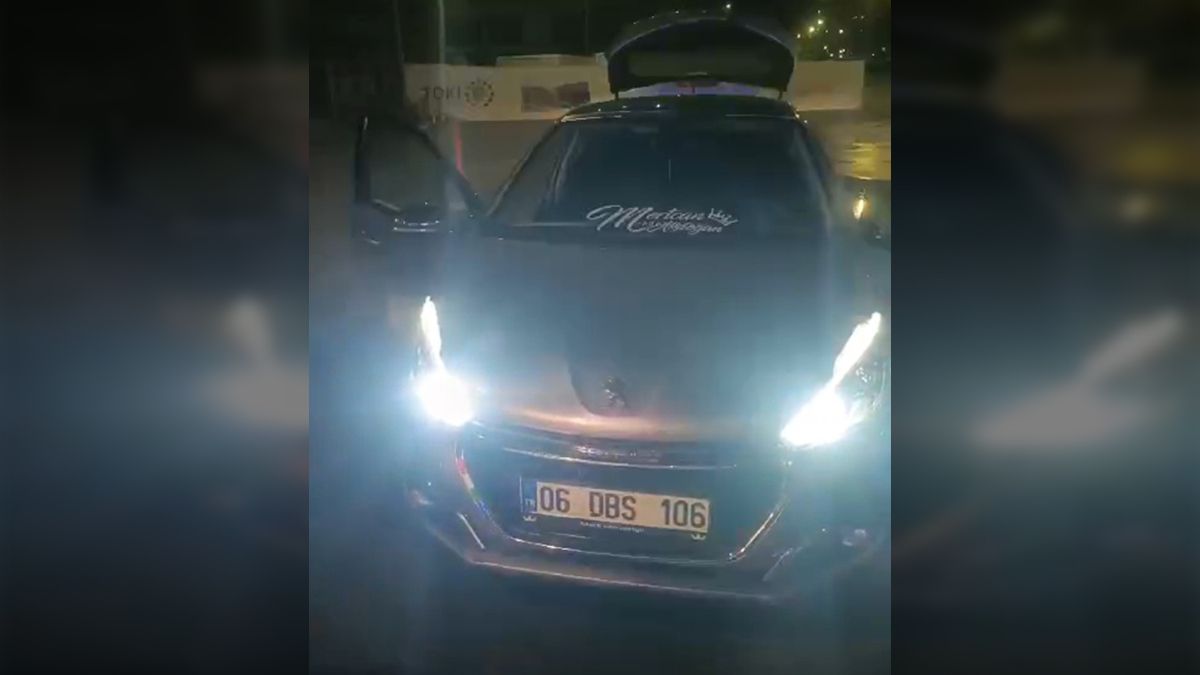 Hatay’da çakarlı otomobille kaçan ehliyetsiz ve alkollü sürücüye 327 bin lira ceza