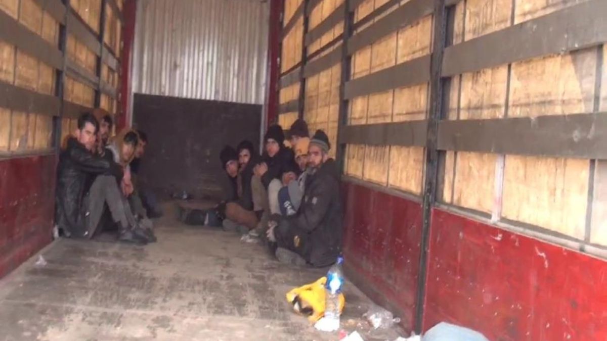 Kırşehir'de dorsesinde kaçak göçmen yakalanan tır şoförünün savunması