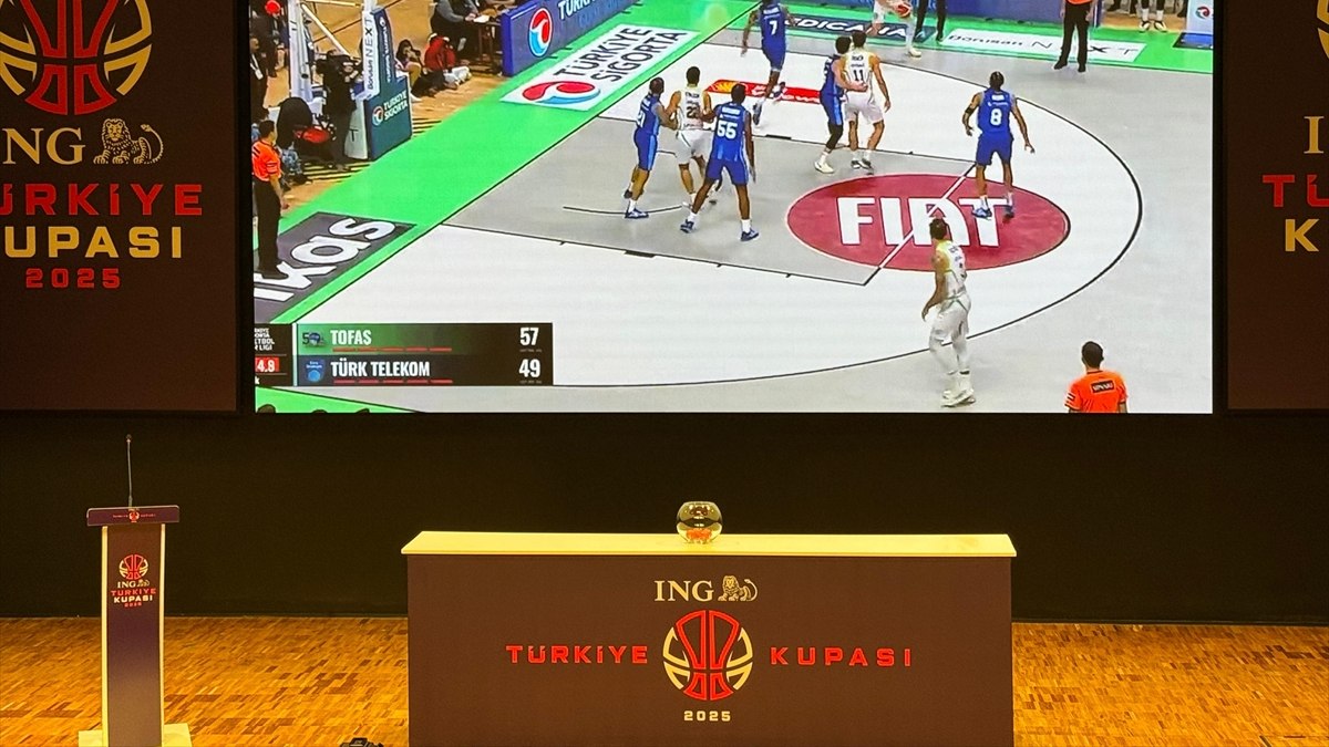 Basketbol Türkiye Kupası'nda kura çekimi gerçekleşti