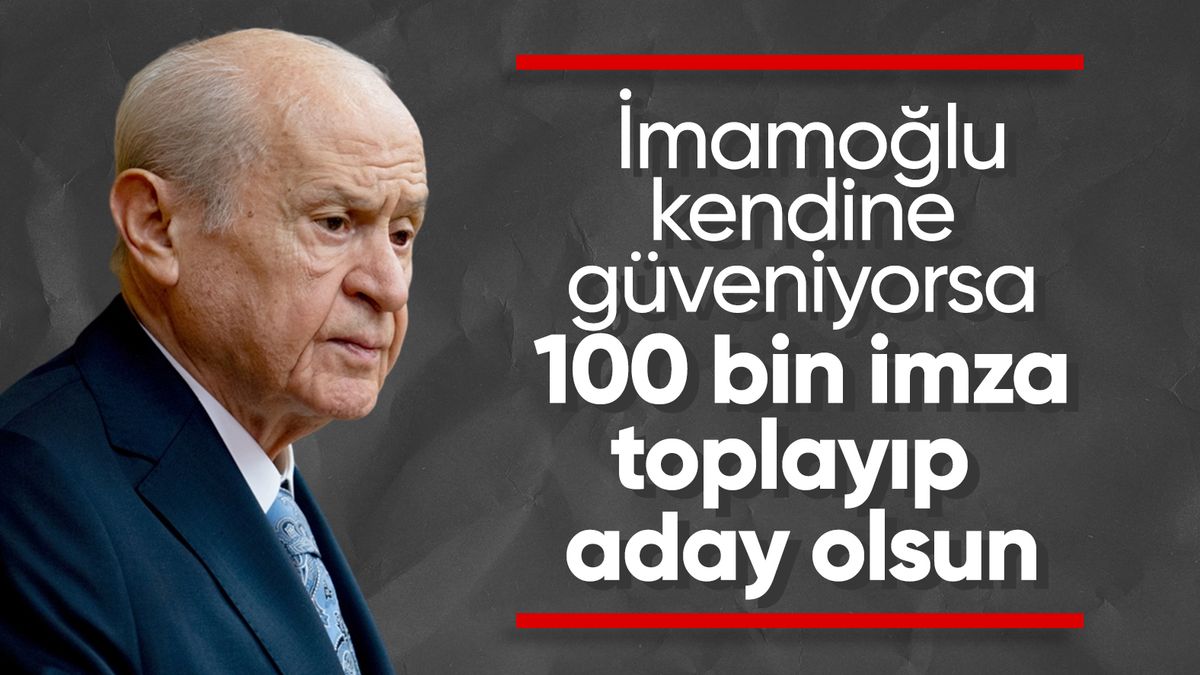 Devlet Bahçeli’den Ekrem İmamoğlu hakkında zehir zemberek sözler Devlet Bahçeli’den Ekrem İmamoğlu hakkında zehir zemberek sözler