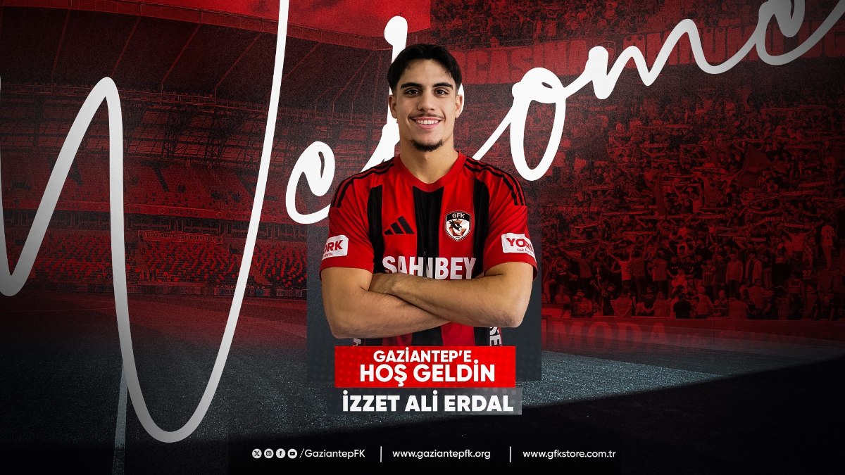 Gaziantep FK, İzzet Ali Erdal'ı transfer etti