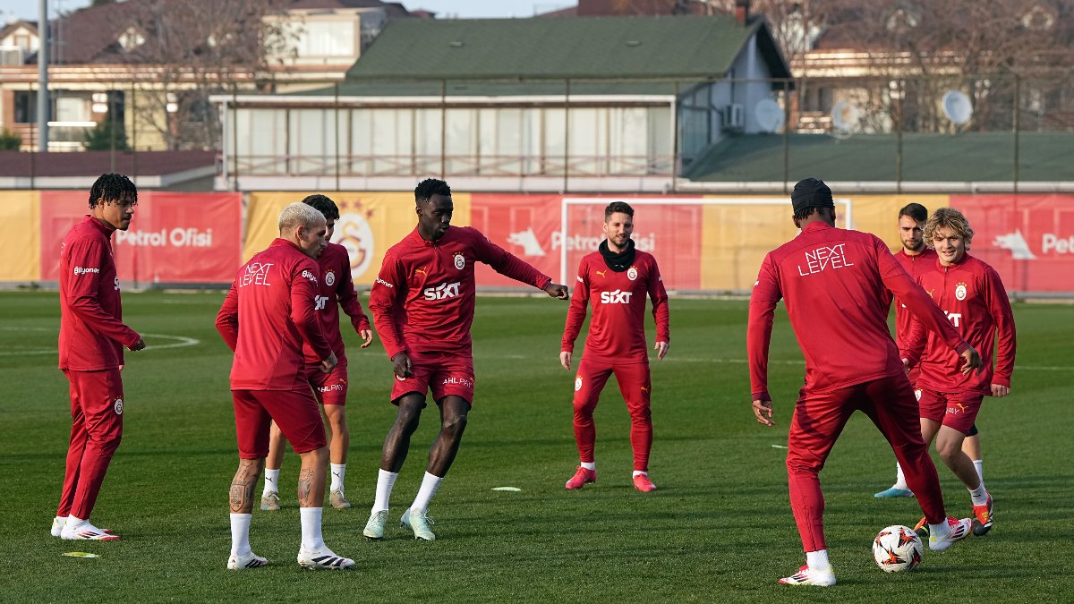 Galatasaray, Ajax maçının hazırlıklarını sürdürdü