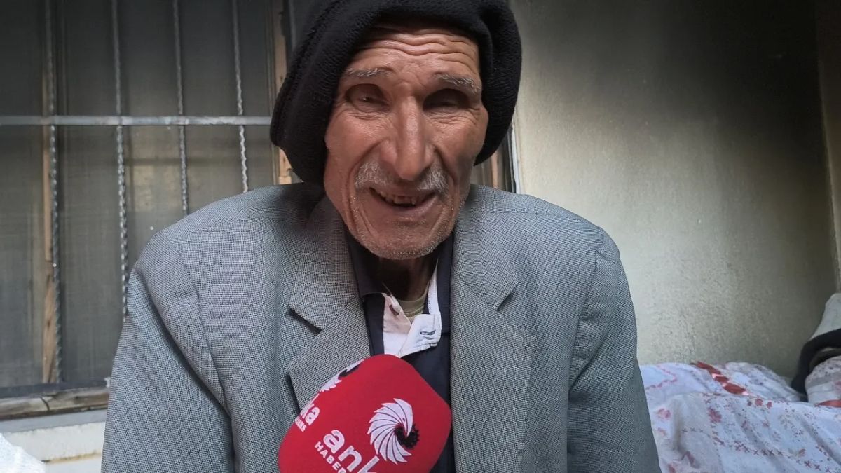 Osmaniye'de yalnız yaşayan yaşlı adamın durumu görenleri duygulandırdı