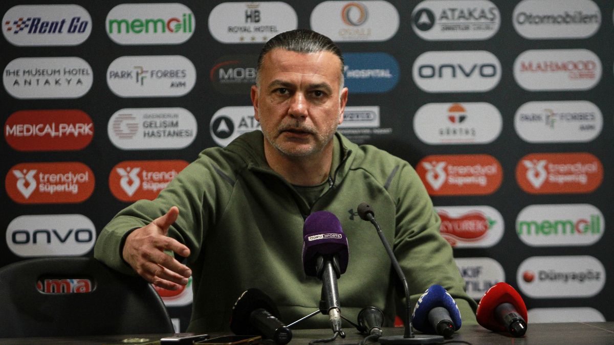 Murat Şahin: Galip gelmeyi istediğimiz bir maçtı