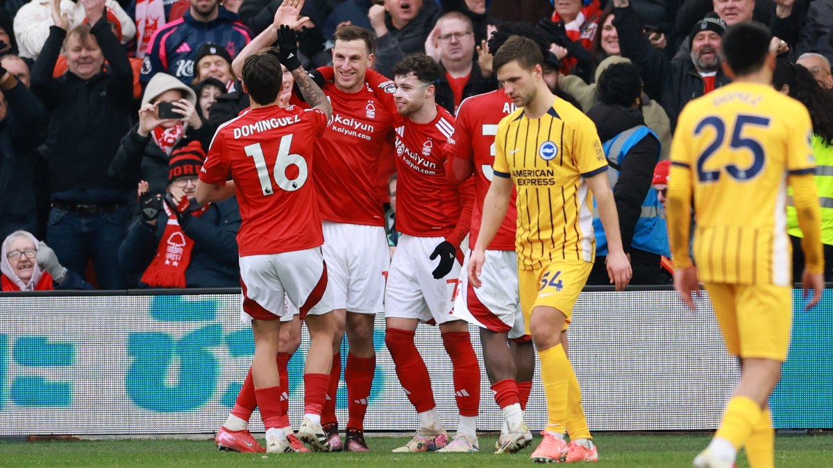 Nottingham Forest, Brighton'a 7 attı!