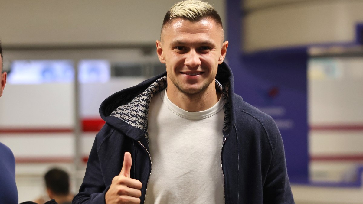 Trabzonspor'un yeni transferi Oleksandr Zubkov şehre geldi