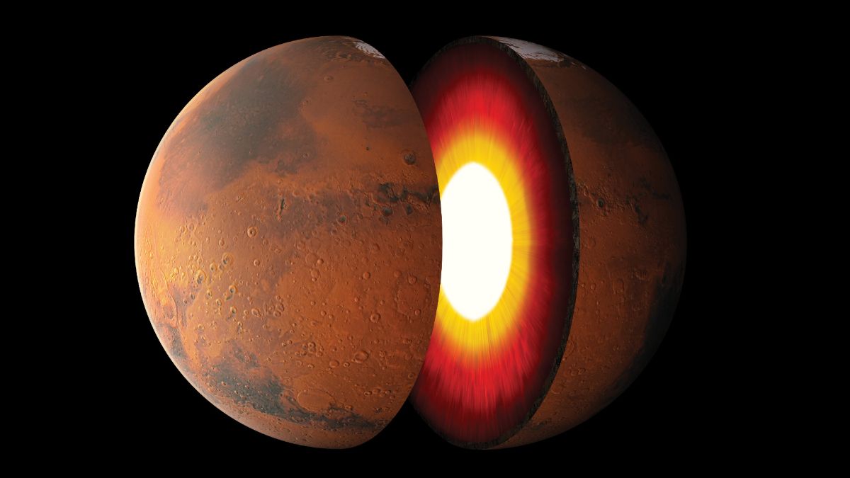 Mars'ta görülen gizemli şekiller Dünya'daki hiçbir şeye benzemiyor