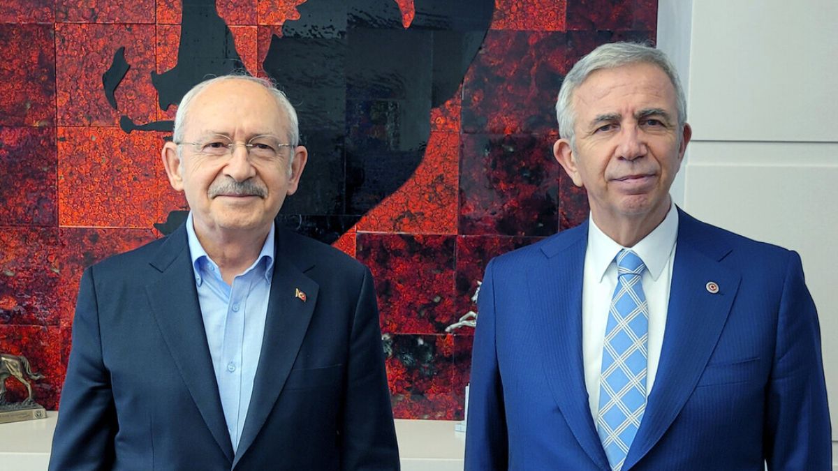 Mansur Yavaş, adaylık için Kemal Kılıçdaroğlu ile fikir alışverişinde