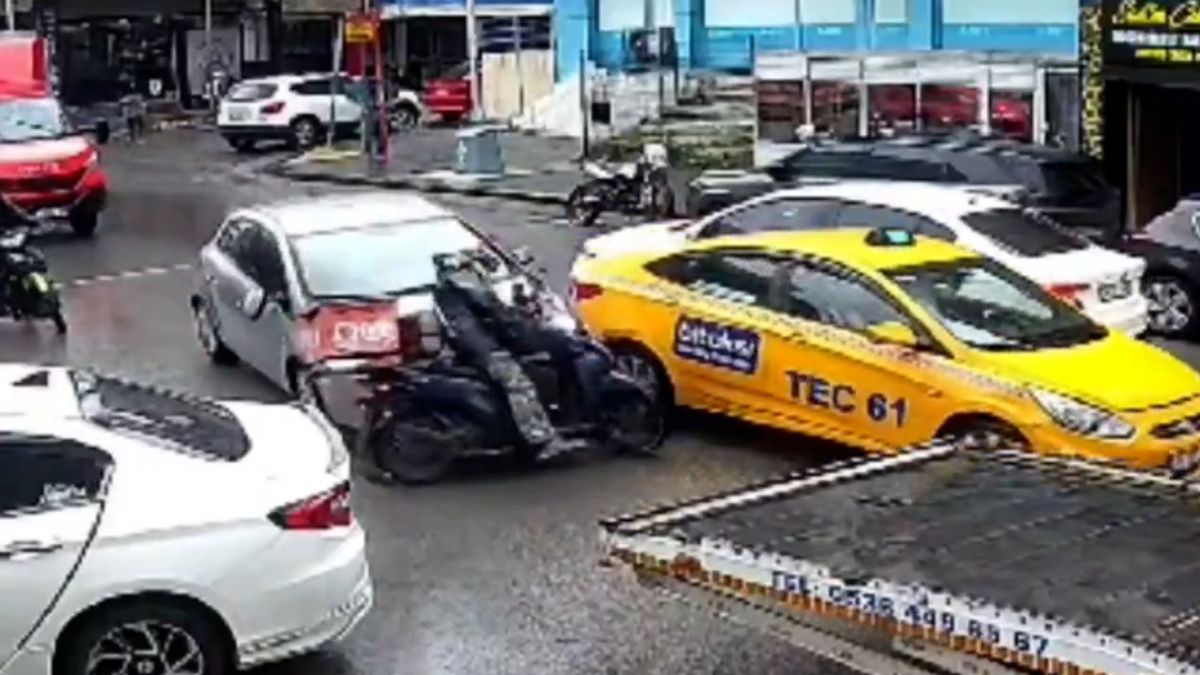 İstanbul'da aynasını kıran kuryeyi aracıyla ezdi
