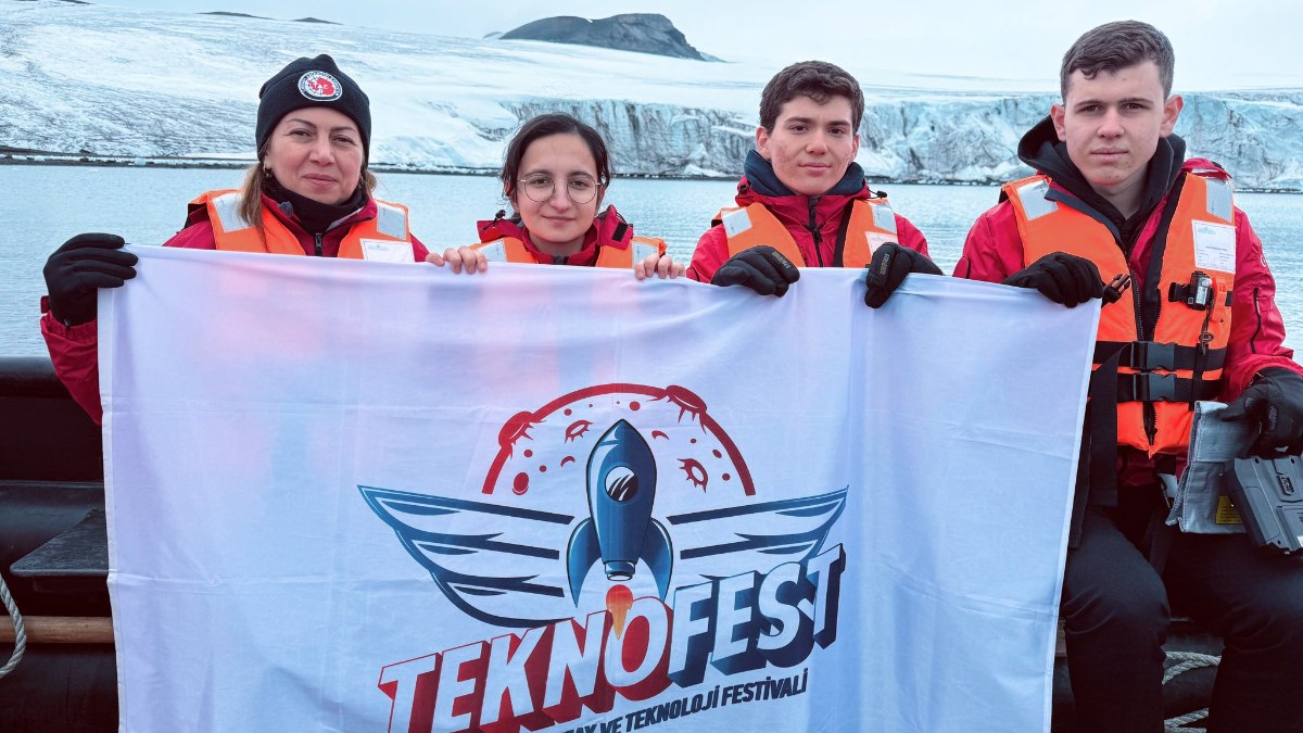 TEKNOFEST birincisi gençler Antarktika'da